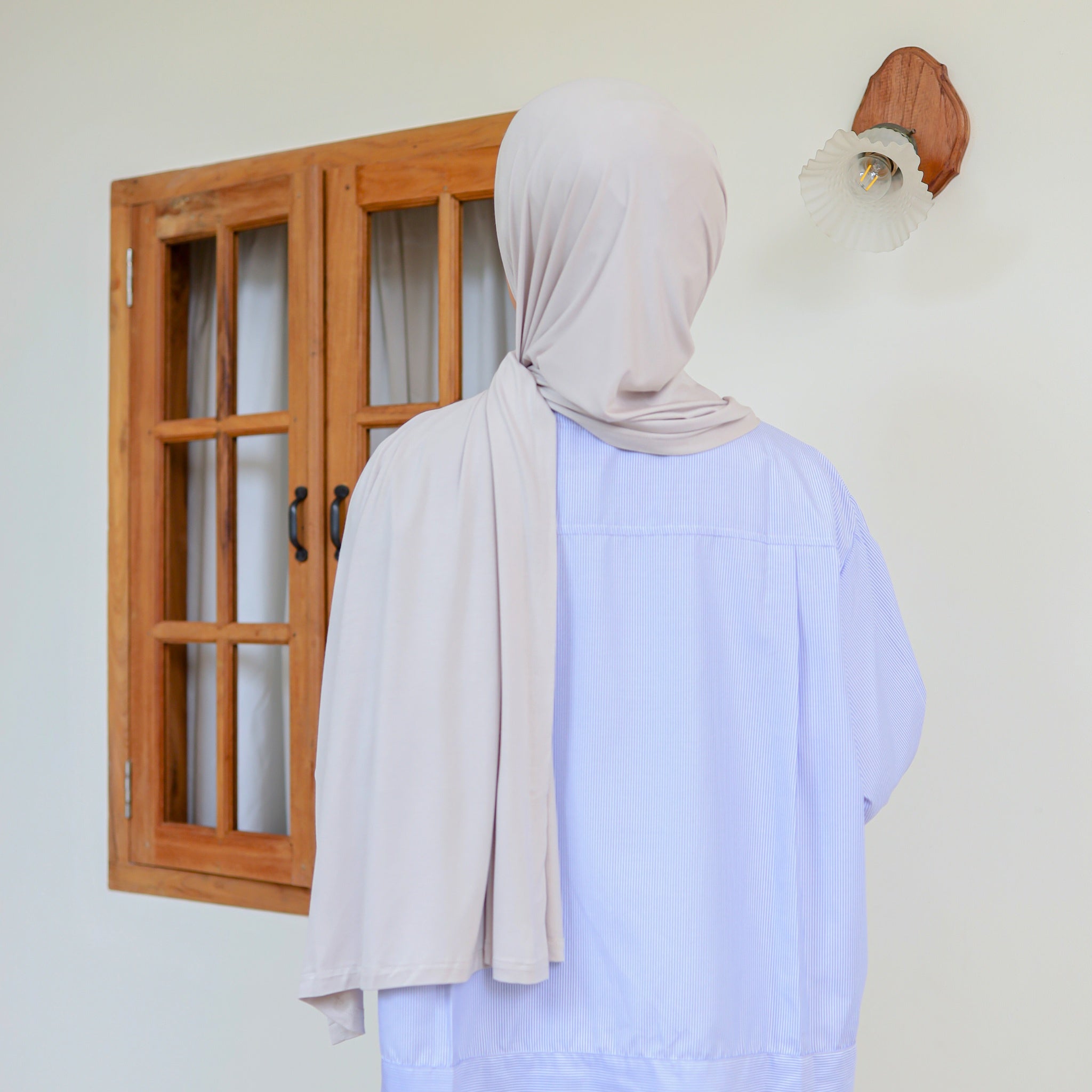 Image of Eclemix Rou Airism Cooltech Pashmina Inner | Pashmina Instant